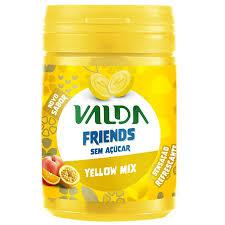 VALDA FRIENDS FRUTAS AMARELAS POTE 50G