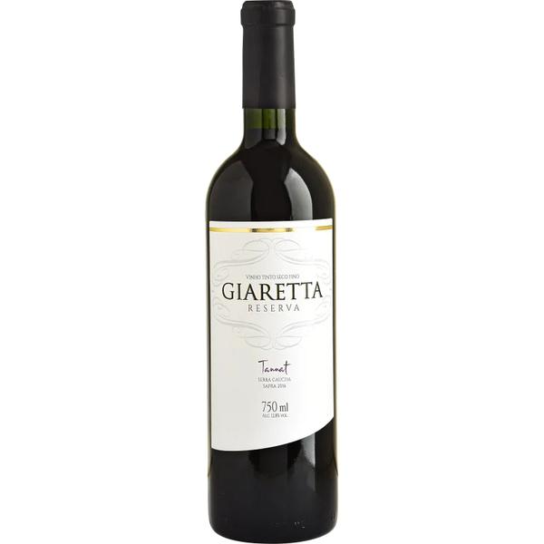 VINHO GIARETTA RESERVA 750ML TANNAT