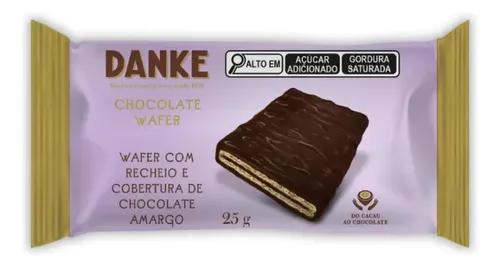 WAFER CHOCO AMARGO DANKE
