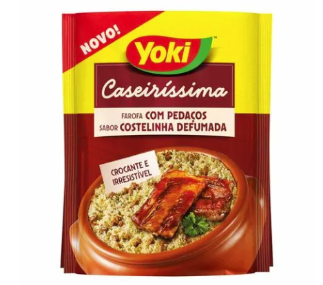 FAROFA PRONTA YOKI 200g PEDAÇOS SABOR COSTELINHA <<< ANALISE >>>