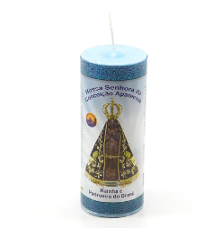 VELA N.S. APARECIDA AZUL PERFUMADA 305g