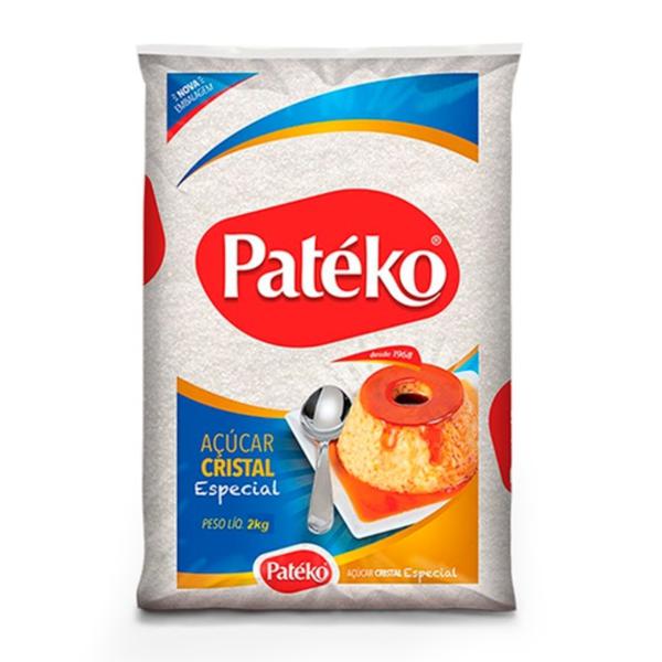 ACUCAR CRISTAL PATEKO 2KG