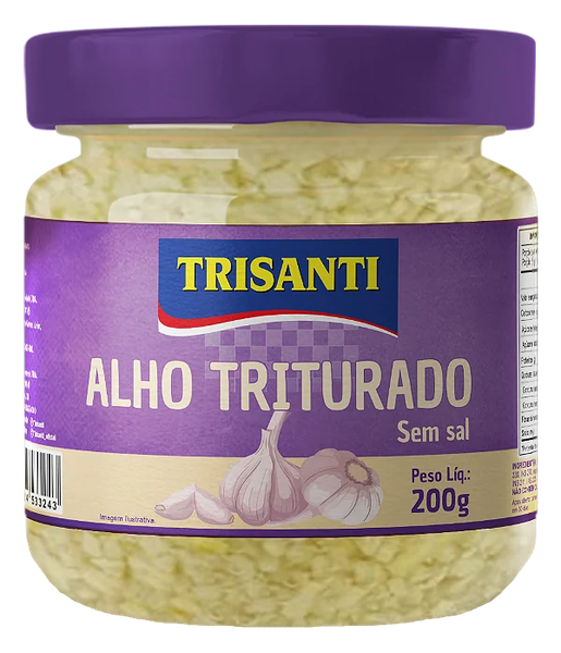 ALHO TRITURADOS S/SAL TRISANTI 200G