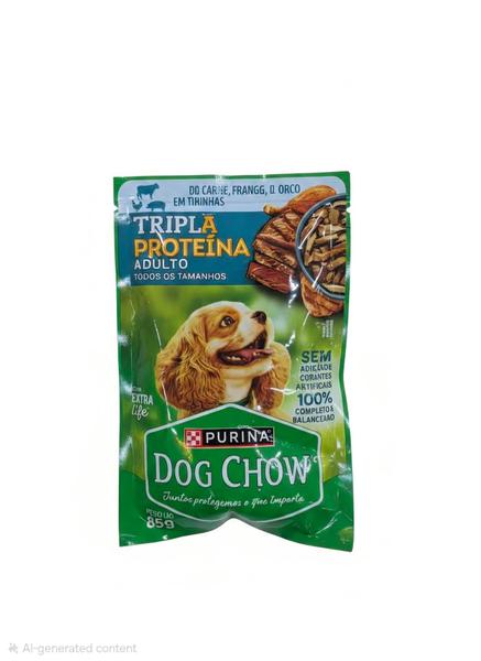 ALIM DOG CHOW CARNE/FGO/PORCO 85G