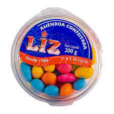AMENDOA CONFEITADA LIZ 200G