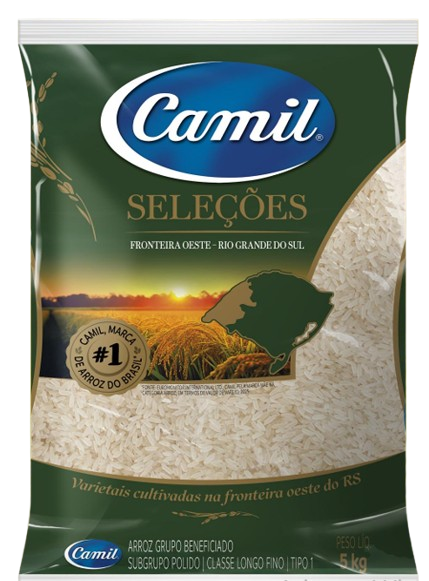 ARROZ BRANCO SELECOES CAMIL T1 5KG