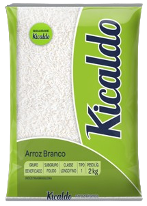ARROZ KICALDO BRANCO 2KG