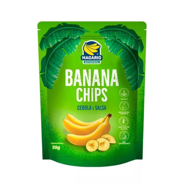 BANANA CHIPS MAGARIO CEB E SALSA 50G