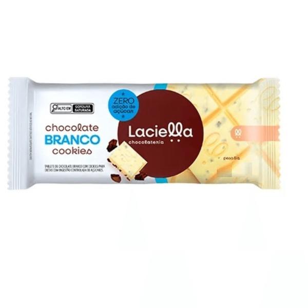 BARRA CHOCOLATE LACIELLA COOKIES ZERO 27G