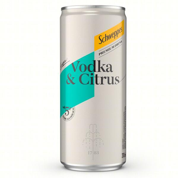 BEB SCHWEPPES VODKA E CITRUS 269ML