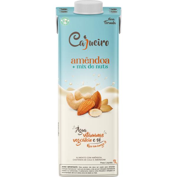 BEB VEG AMENDOA E MIX DE NUTS 1L
