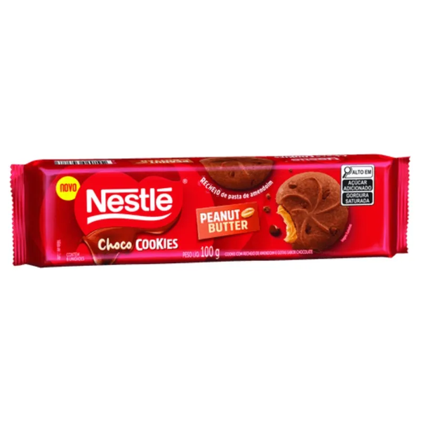 BISC.COOKIES NESTLE CHOC AMEND 100