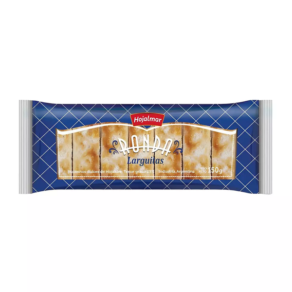BISC FOLHADO LARGUITA RONDA 150G