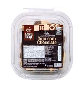 BISC JUJU C CHOC PRETO MINASTOP 150G