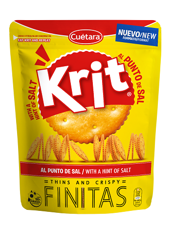 BISC KRIT FINITAS PONTO DE SAL 150G