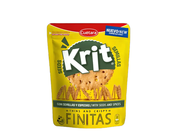 BISC KRIT FINITAS SEMENTES 150G