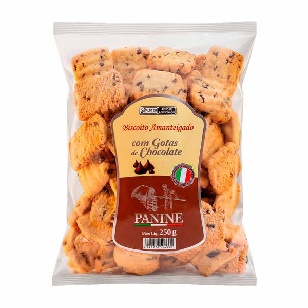 BISC PANINE GOTAS DE CHOC 250G