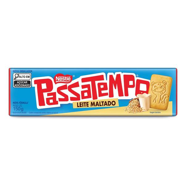 BISCOITO PASSATEMPO LEITE MALTADO 150G
