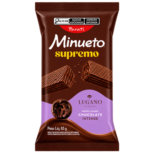 BISC WAFER MINUETO SUPREMO CHOC 83G