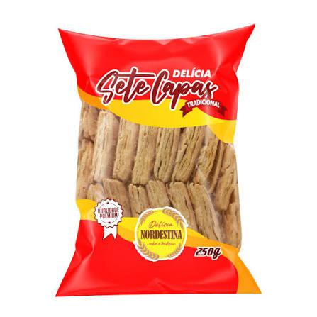 BISCOITO DEL NORD SETE CAPAS 250G