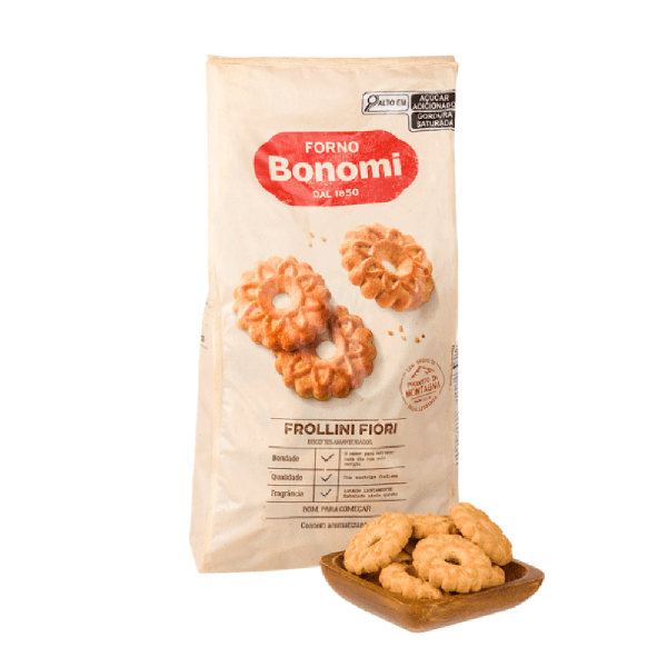 BISCOITO FROLLINI FIORI 750G