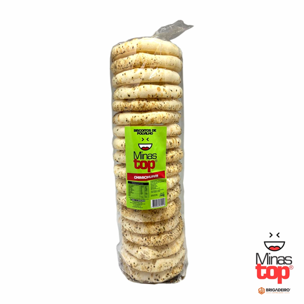BISCOITO POLVILHO CHIMICHURRI MINAS TOP 160G