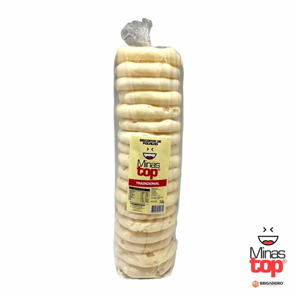BISCOITO POLVILHO MINAS TOP 160G
