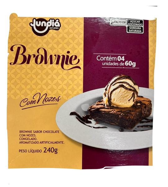 BROWNIE COM NOZES JUNDIA 240G