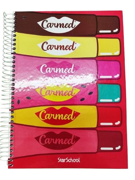 CADERNO STARSCHOOL CARMED UNIV 160FLS