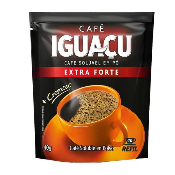 CAFE SOLUVEL IGUACU EXTRA FORTE REFIL 40