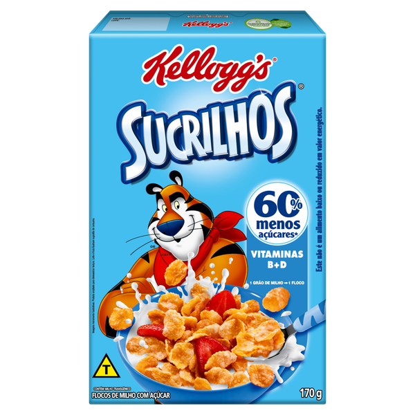 CEREAL MATINAL SUCRILHOS LESS SUGAR 170G