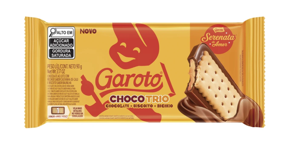 CHOC GAROTO CHOCOTRIO SERENATA 90G
