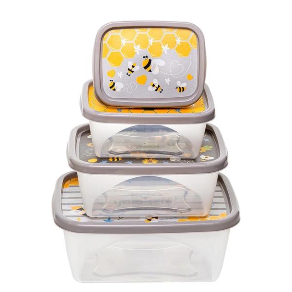 CJ ORGANIZADOR JAGUAR DECOR ROSA 4PCS