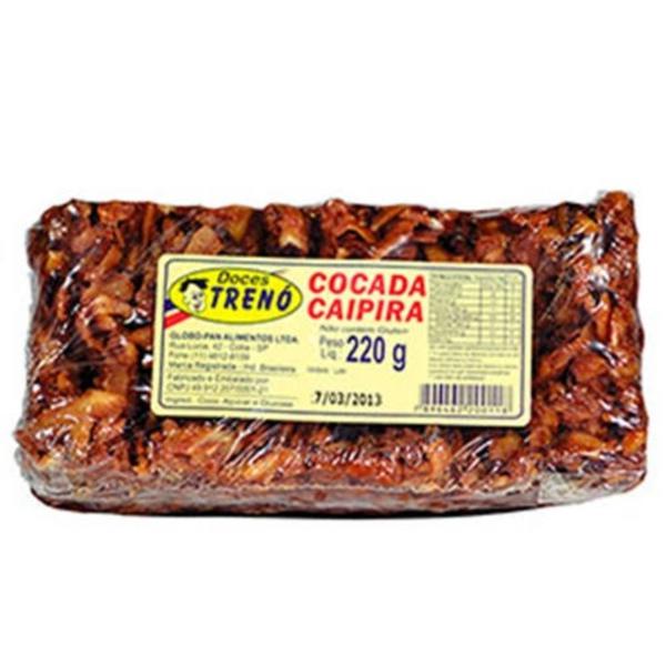 COCADA NATURAL 220G TRENO
