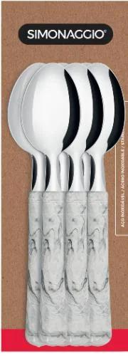 COLHER MESA C/06 PCS MADRE PEROLA