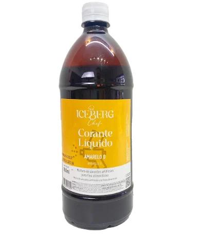 CORANTE ICEBERG AMARELO LIQ 960ML