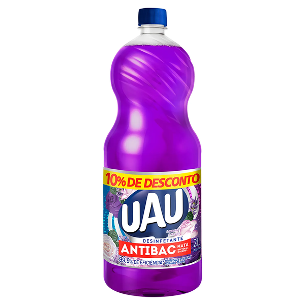DESINF UAU ANTIBAC LAVANDA/ ROSAS 2L