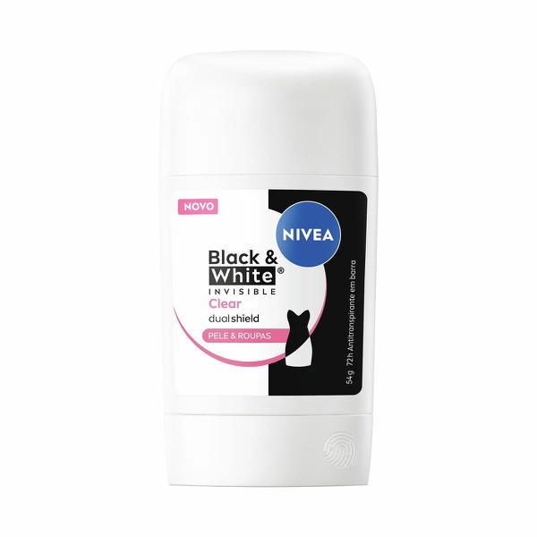 DESOD STICK B&W CLEAR NIVEA FEM 54G