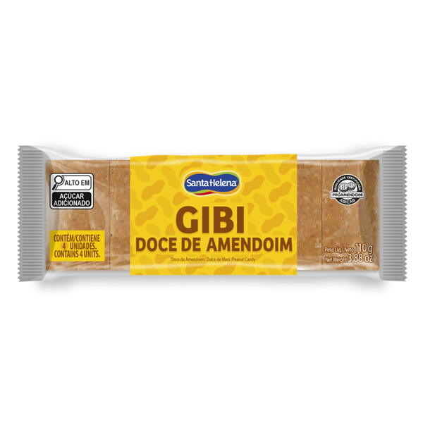 DOCE AMENDOIM GIBI STA HELENA 110G