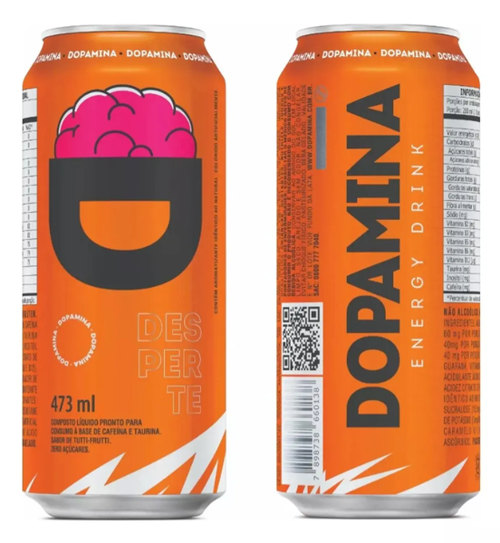 ENERG DOPAMINA DRINK ZERO 473ML