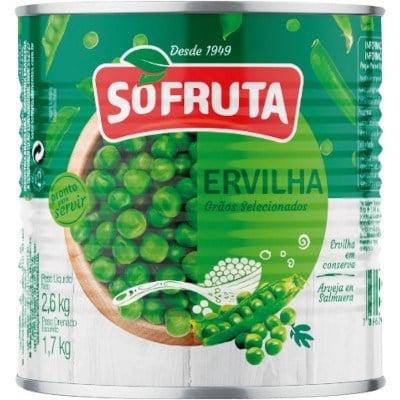 ERVILHA EM CONSERVA SOFRUTA LT 1,700G