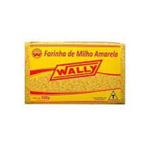 FARINHA DE MILHO AMARELA WALLY 500 GRS