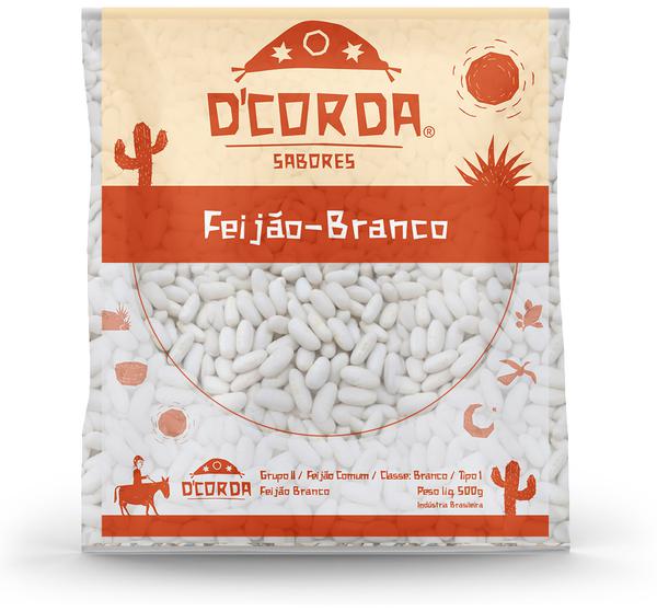 FEIJAO BRANCO DCORDA 500G