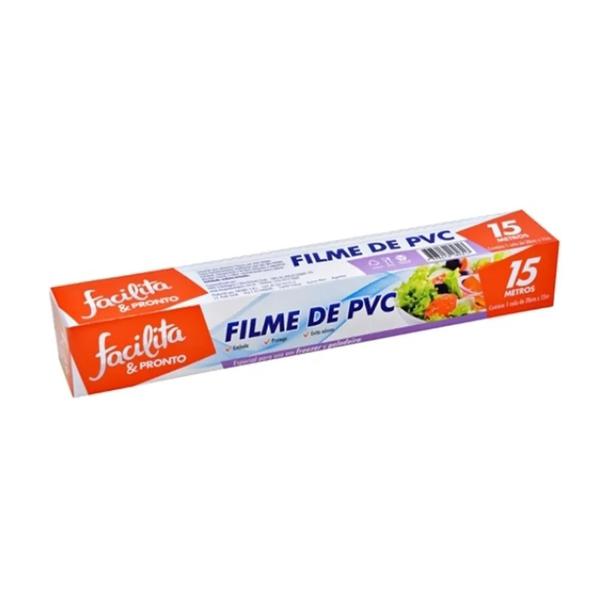 FILME DE PVC FACILITA 28CMX15M