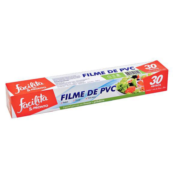 FILME PVC FACILITA & PRONTO 28CMX30MT