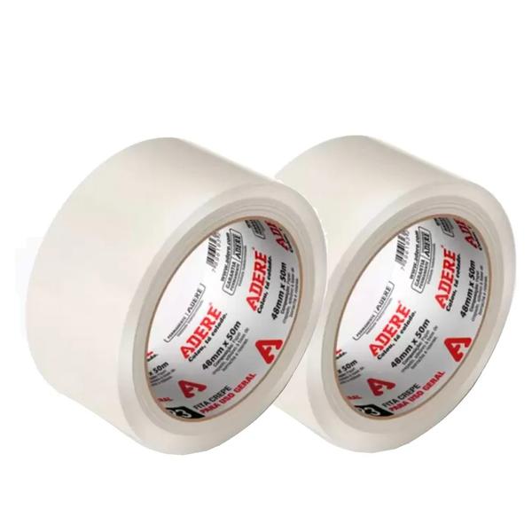 FITA CREPE ADERE USO GERAL 48X50MM