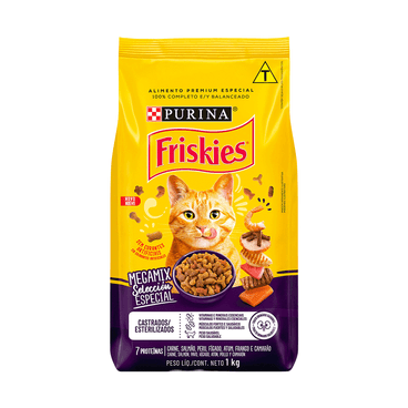 FRISKIES MEGAMIX CASTRADOS 850KG