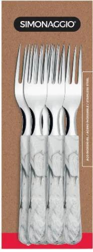 GARFO DE MESA C/06 PCS MADRE PEROLA