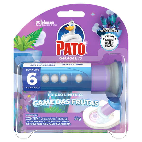 GEL ADESIVO PATO GAME FTS C/ APLIC  38G
