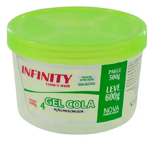 GEL COLA INFINITY VERDE 600G